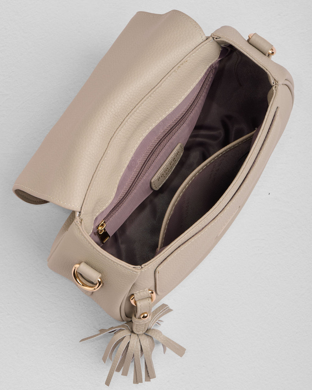Pom Pom London Wilmington Bag Stone