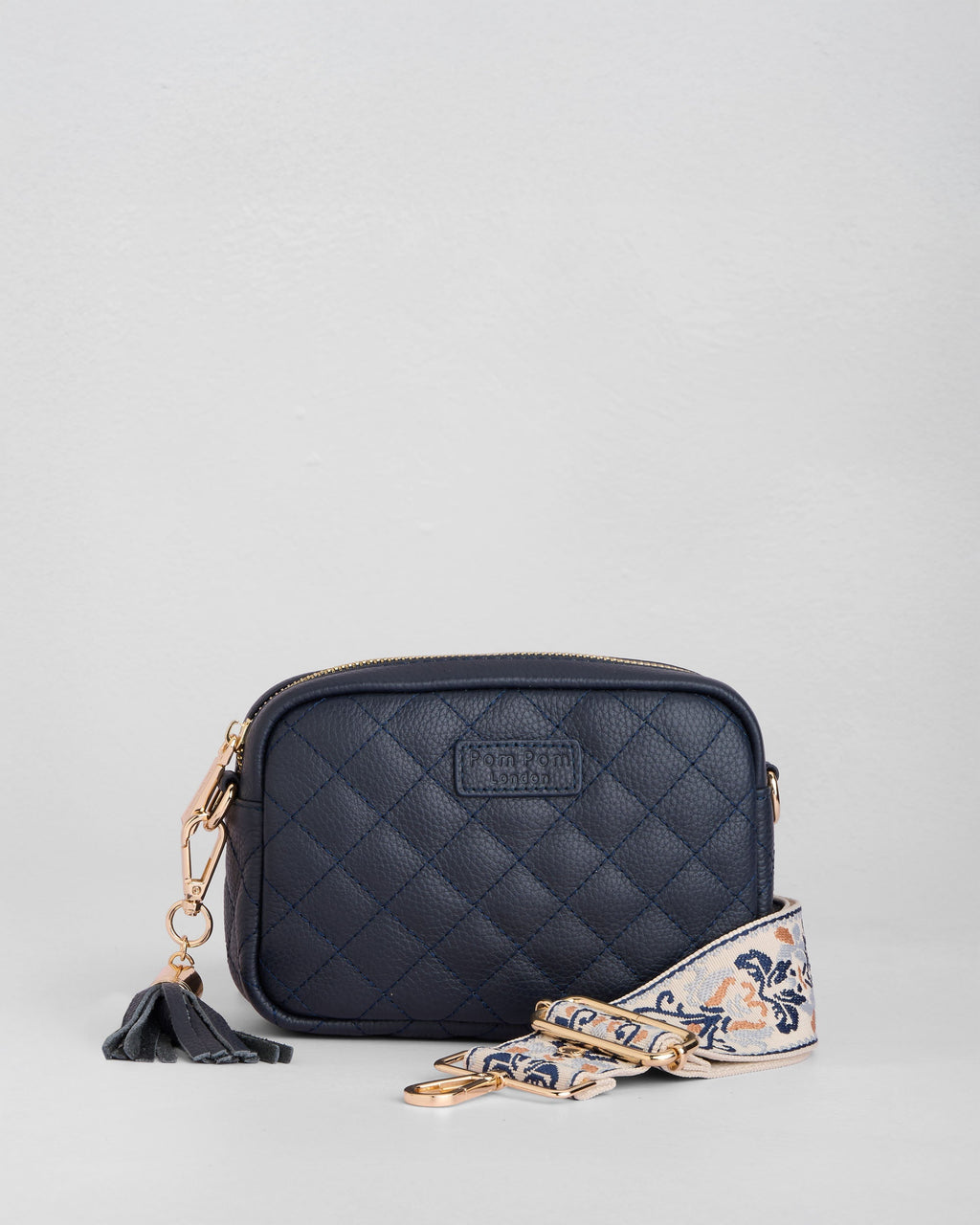 Quilted City MINI Bag Navy & Accessories