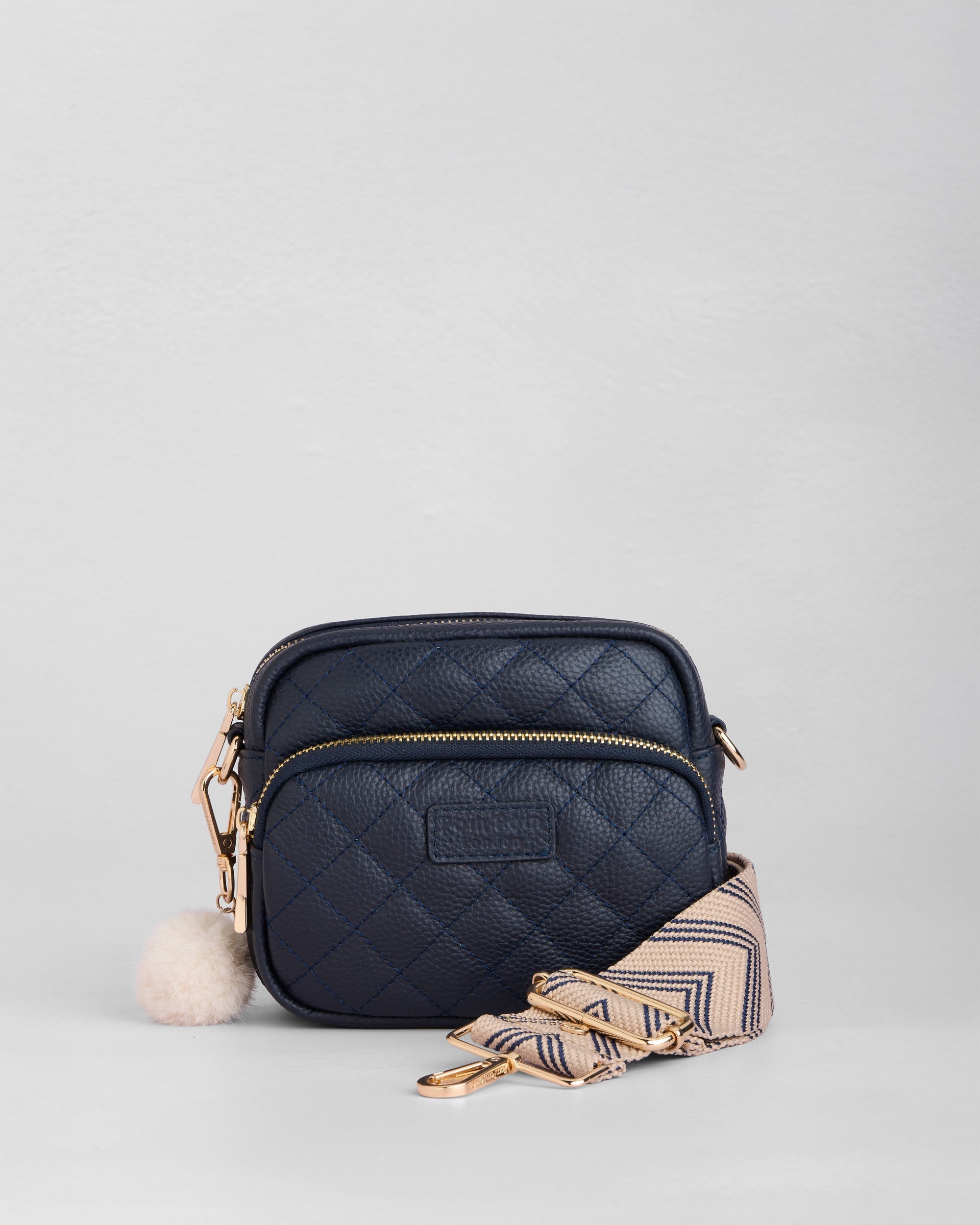 Quilted Original MINI Bag Navy & Accessories