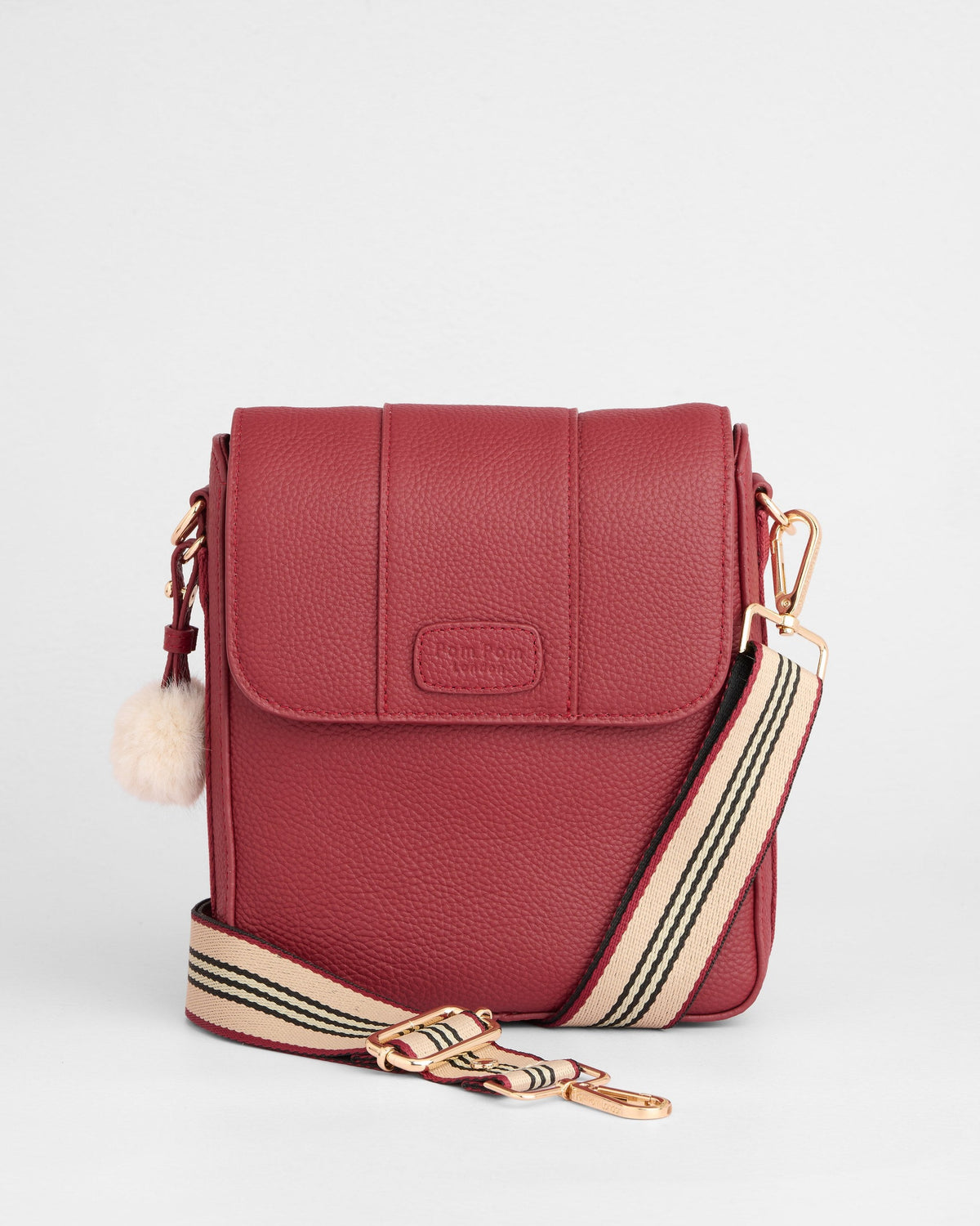 Pom Pom London Portman Bag Burnt Rhubarb