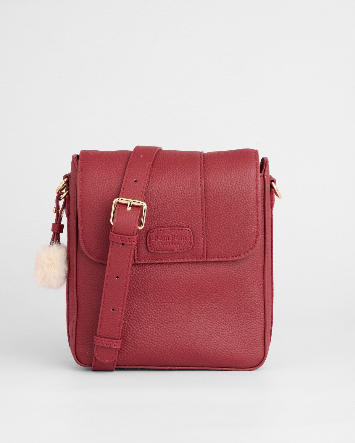Pom Pom London Portman Bag Burnt Rhubarb