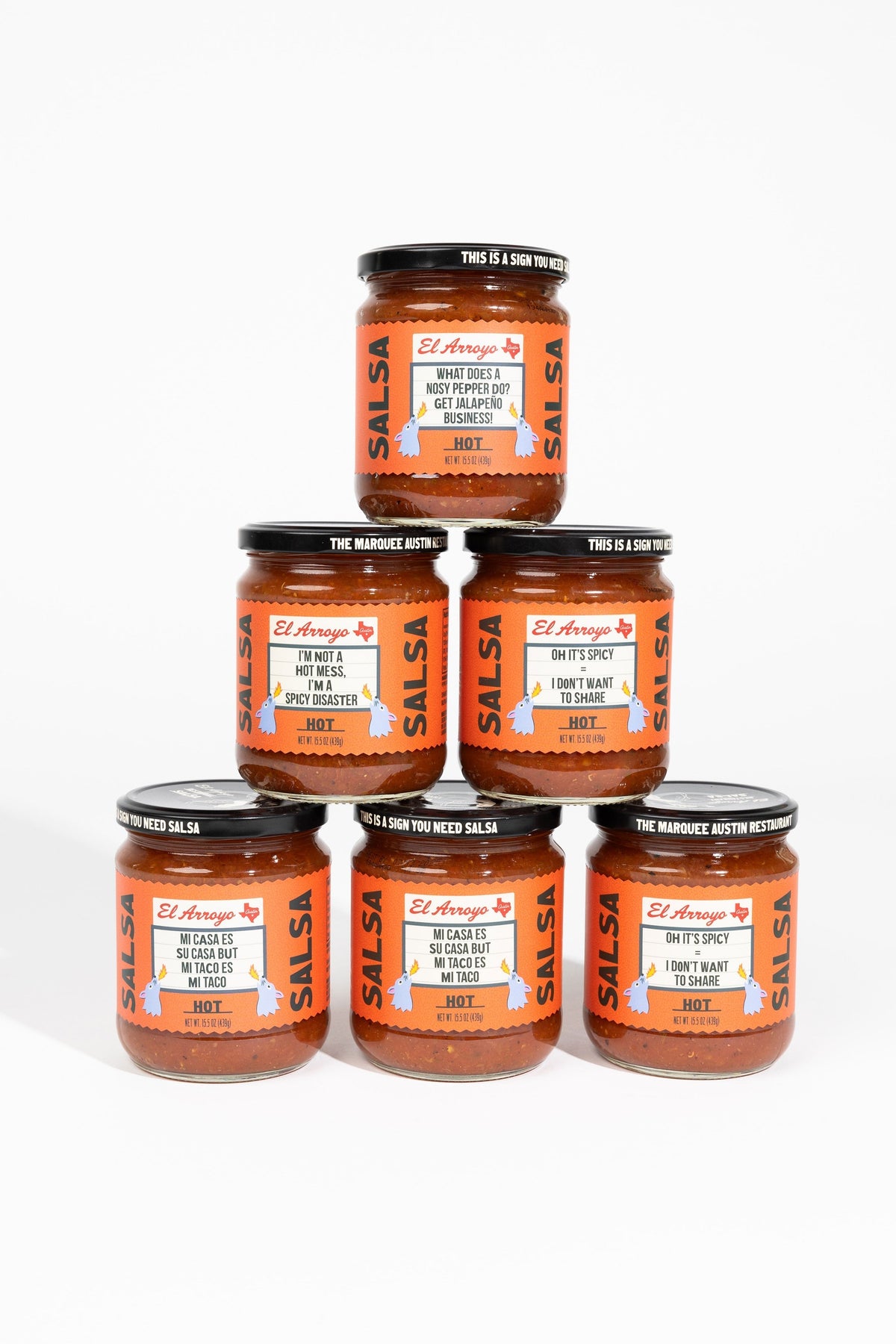 16 oz Salsa - Hot