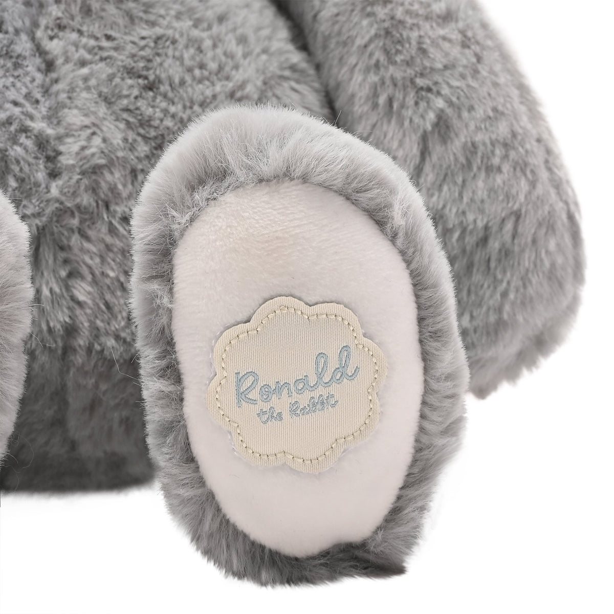 Ronald The Classical Plush Grey Bunny 12 in 5