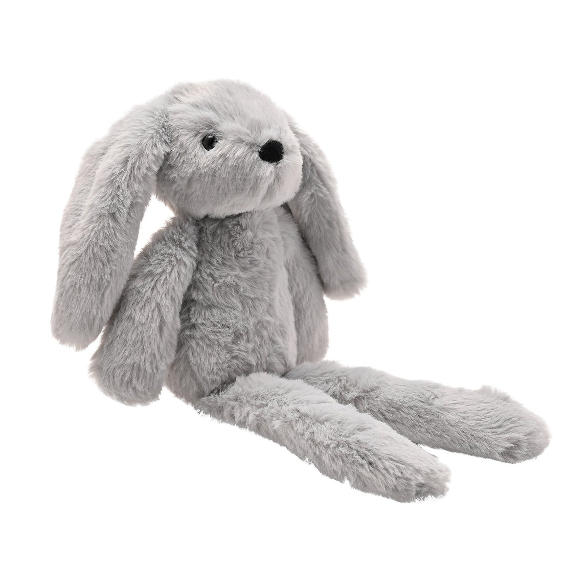 Theo The Plush Long Leg Grey Bunny 14 in