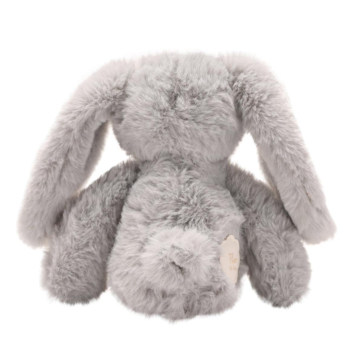 Theo The Plush Long Leg Grey Bunny 14 in 3