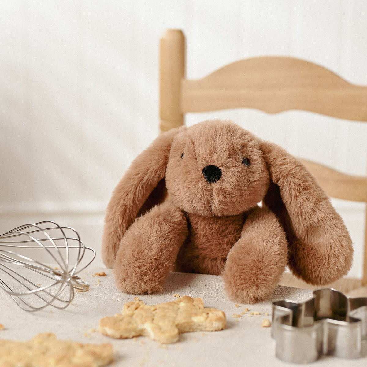 Cookie The Plush Long Leg Dark Brown Bunny 14 in 2