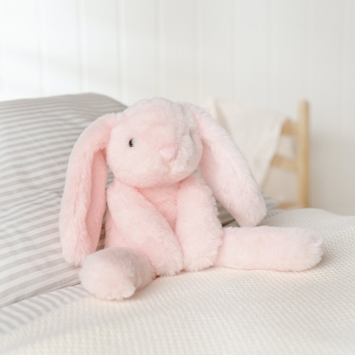 Katie The Plush Long Leg Light Pink Bunny 14 in 4