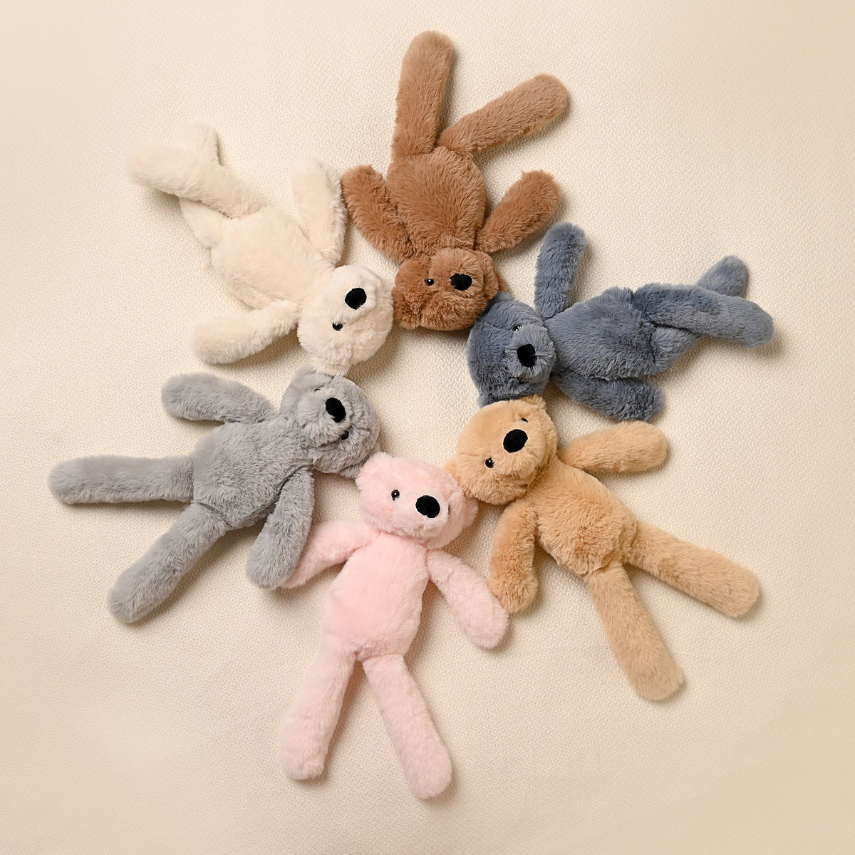 Pip The Plush Long Leg Blue Teddy Bear 12 in 4