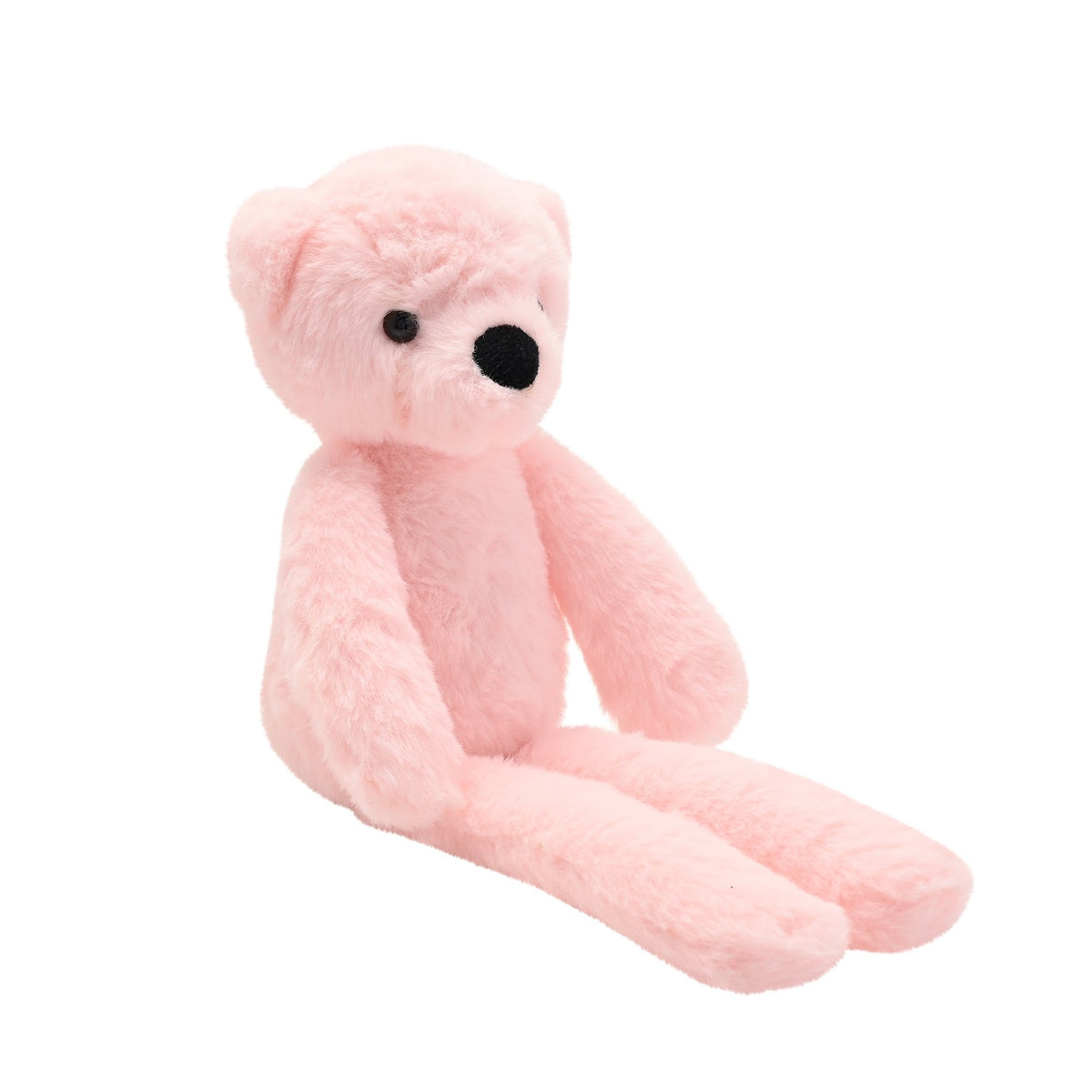 Willow The Plush Long Leg Light Pink Teddy Bear 12 in