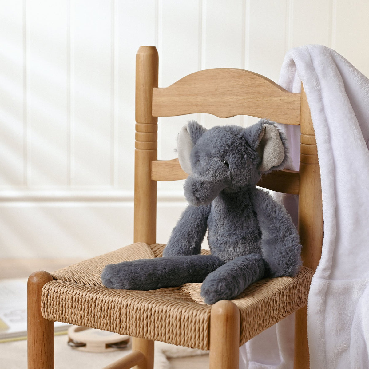George The Plush Long Leg Petrol Elephant 14 in 2
