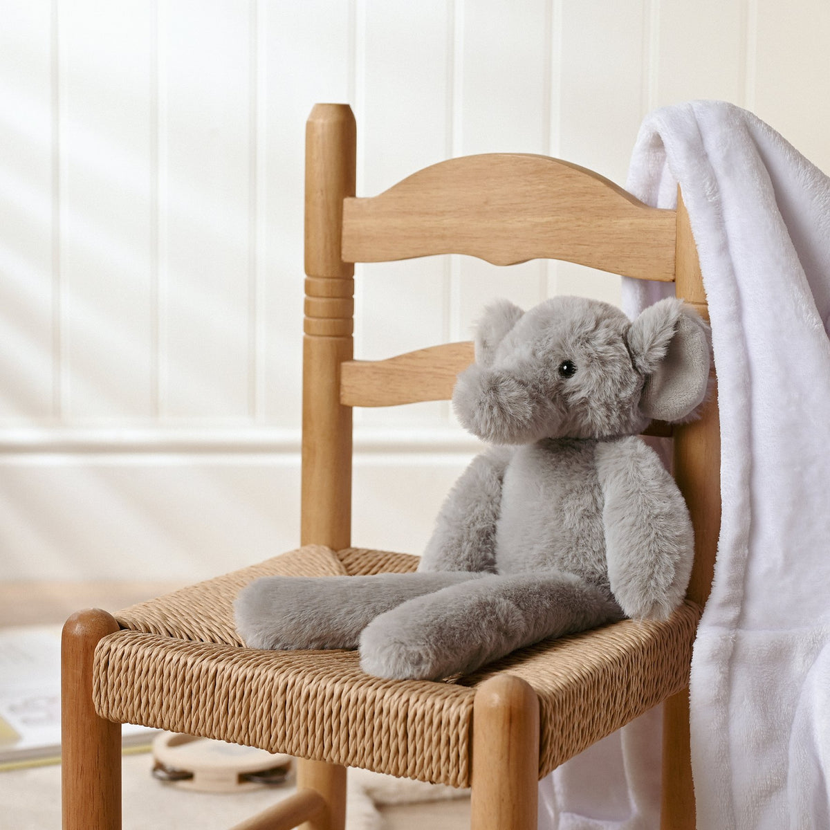 Nelly The Plush Long Leg Grey Elephant 14 in 2