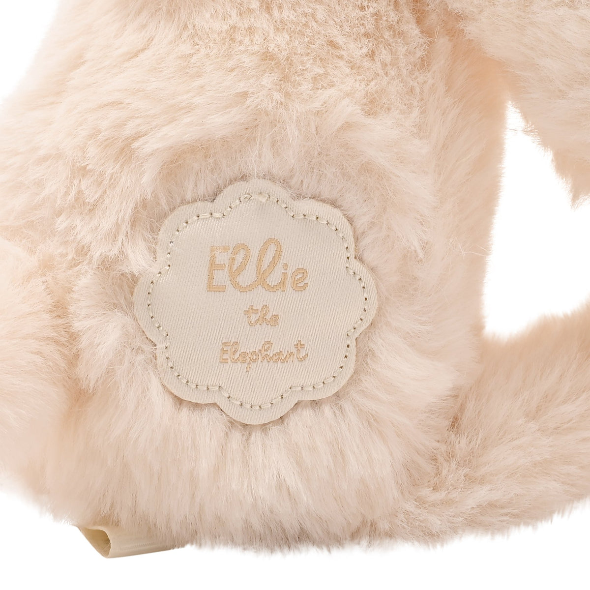 Ellie The Plush Long Leg Cream Elephant 14 in 5