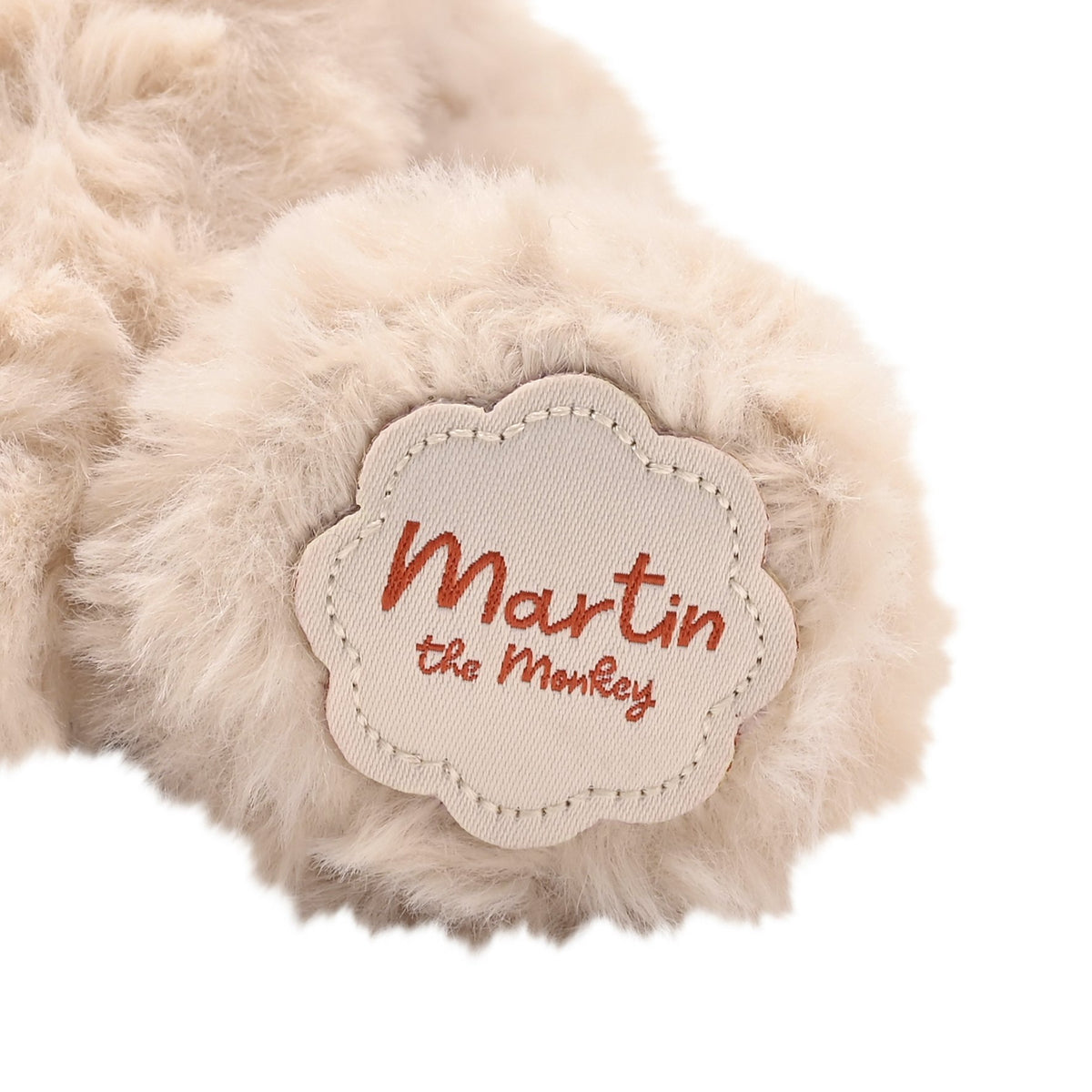 Martin The Plush Sitting Light Brown Monkey 9 in 5