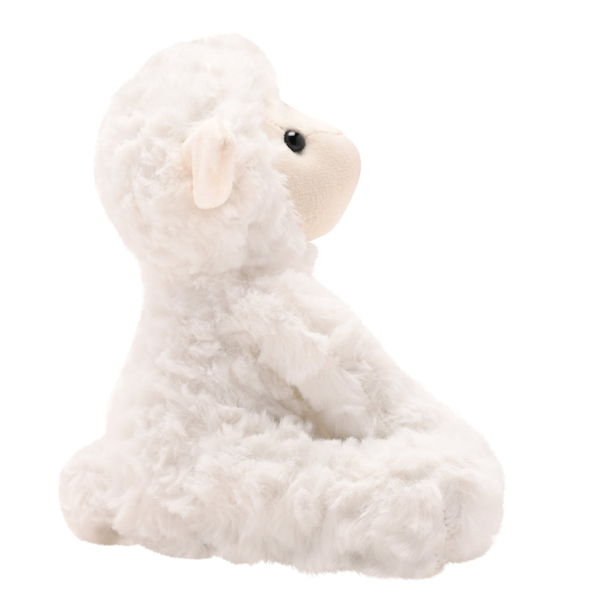 Lottie The Plush Sitting White Lamb 9 in 3