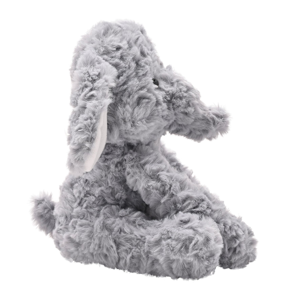 Ethel The Plush Sitting Grey Elephant 9 in 3
