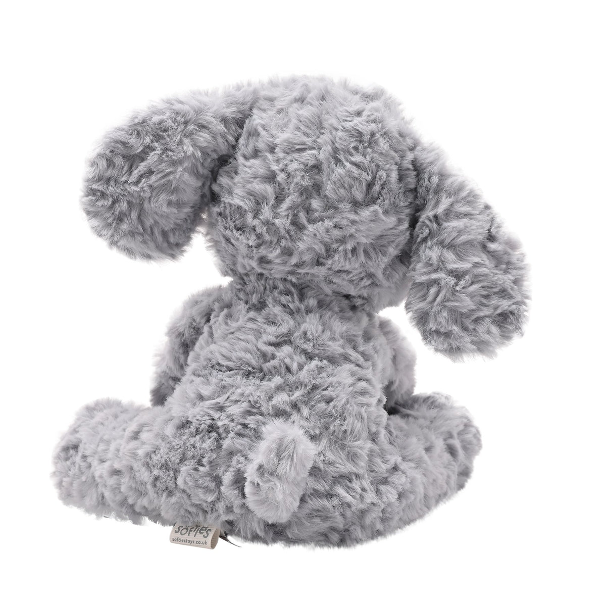 Ethel The Plush Sitting Grey Elephant 9 in 4