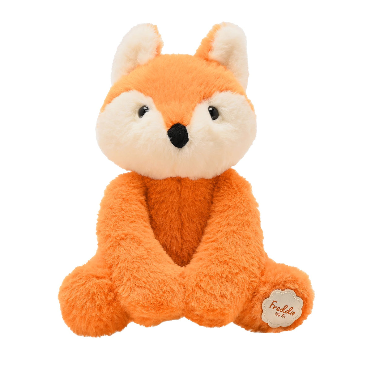 Freddie The Plush Sitting Brown Fox 9 in