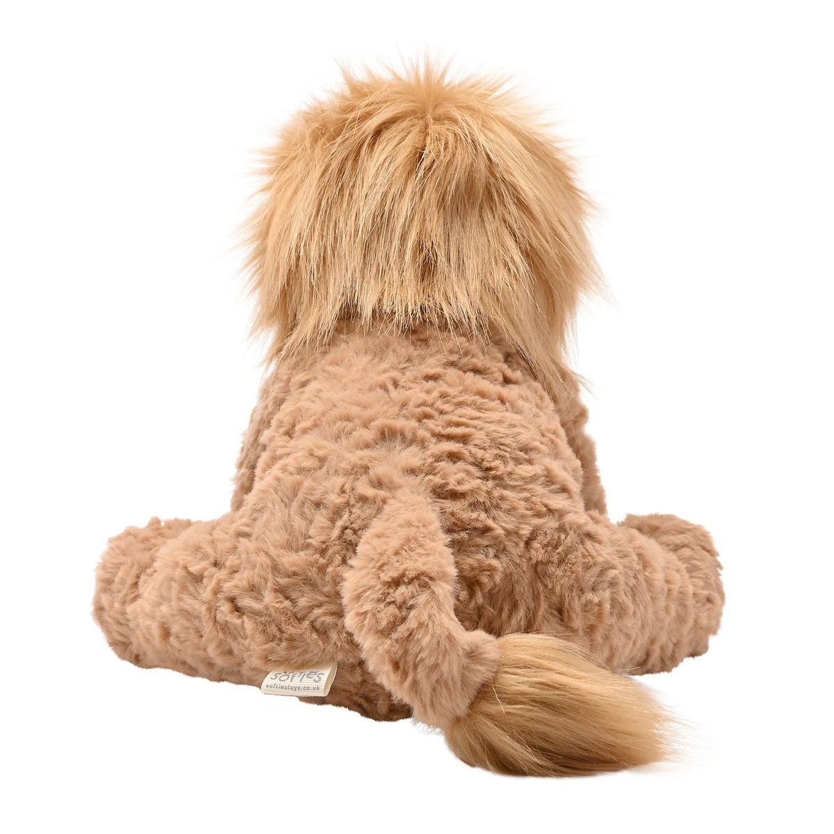 Leo The Plush Sitting Brown Lion 9 in 4