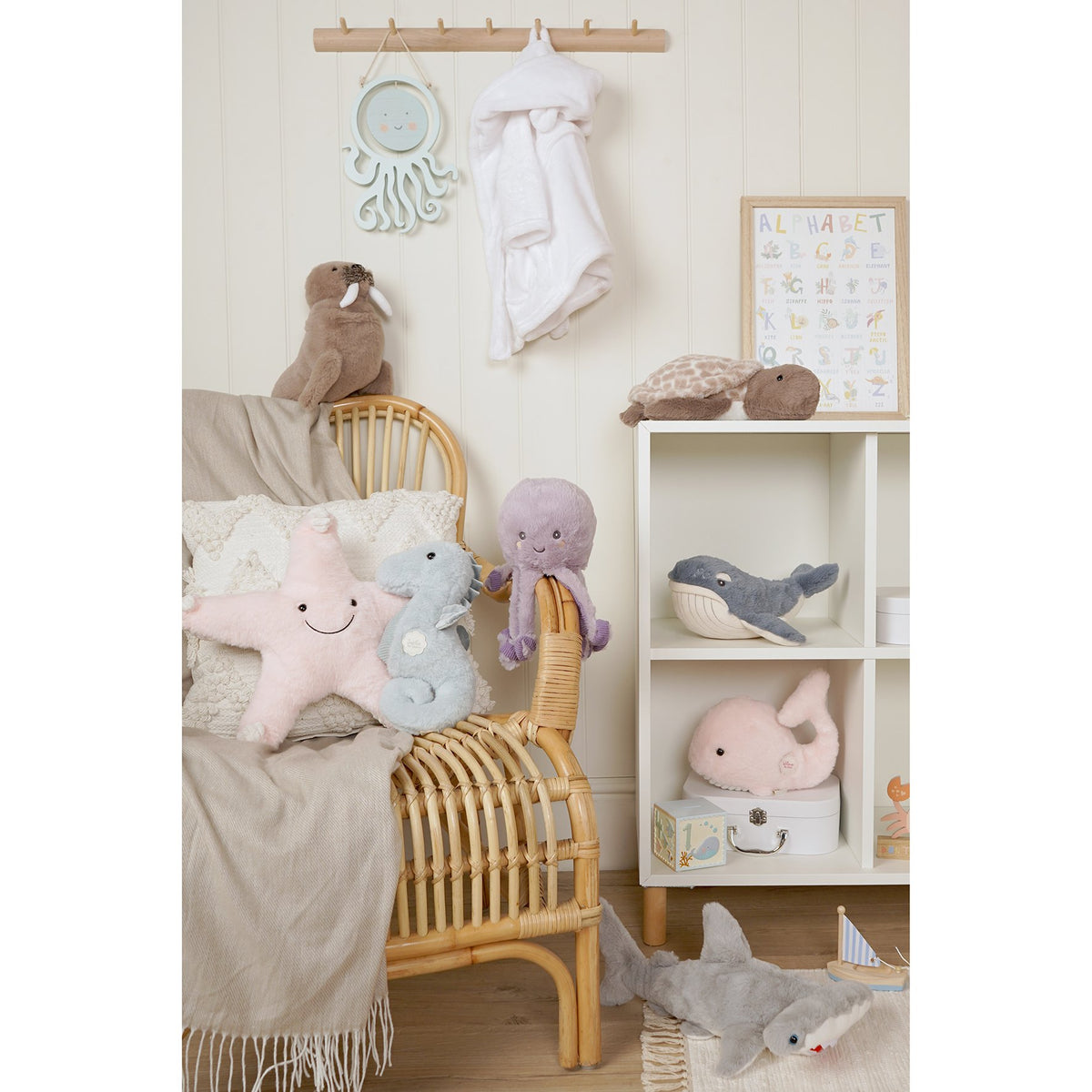 Otto The Plush Lilac Octopus 12 in 5