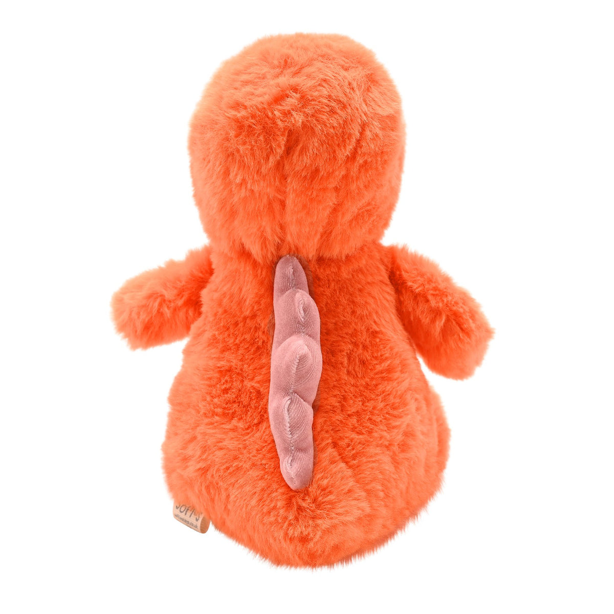 Daphne The Plush Sitting Orange Dinosaur 8 in 3