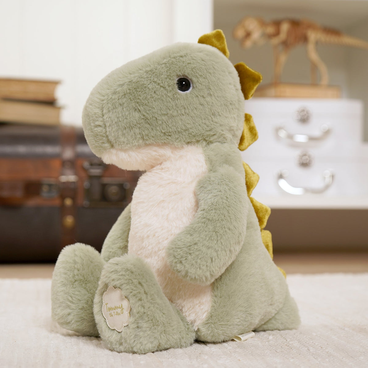 Tommy The Plush Green Dinosaur 12 in 2