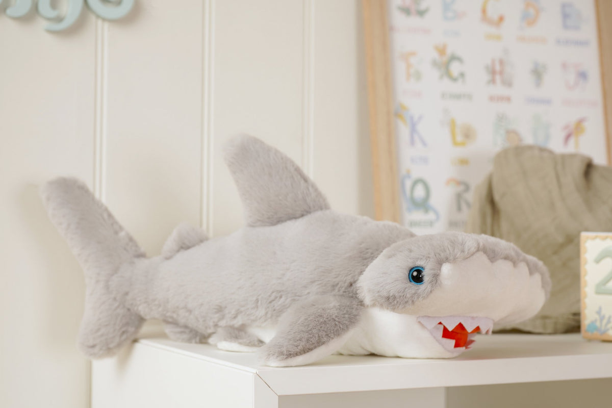 Harrison The Plush Grey Hamerhead Shark