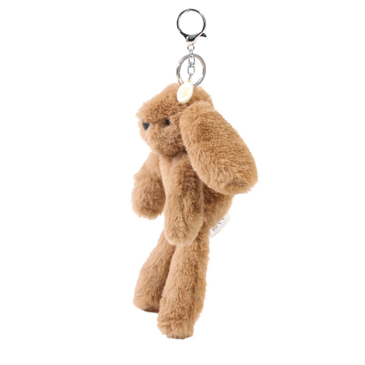 Cookie The Plush Dark Brown Bunny Keyring 3