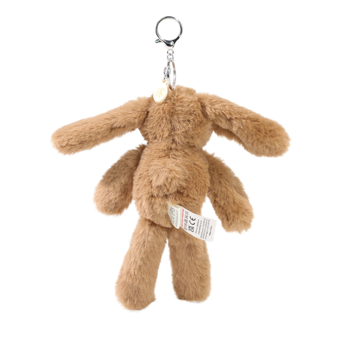 Cookie The Plush Dark Brown Bunny Keyring 4