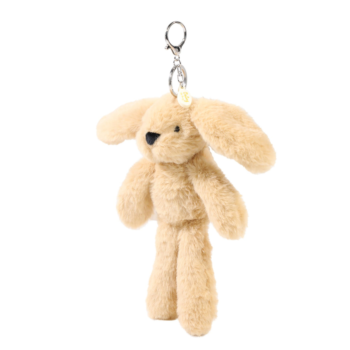 Oatey The Plush Light Brown Bunny Keyring 2