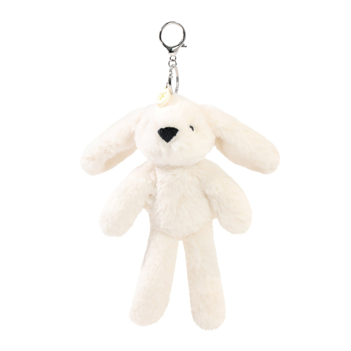 Talia The Plush Cream Bunny Keyring 2