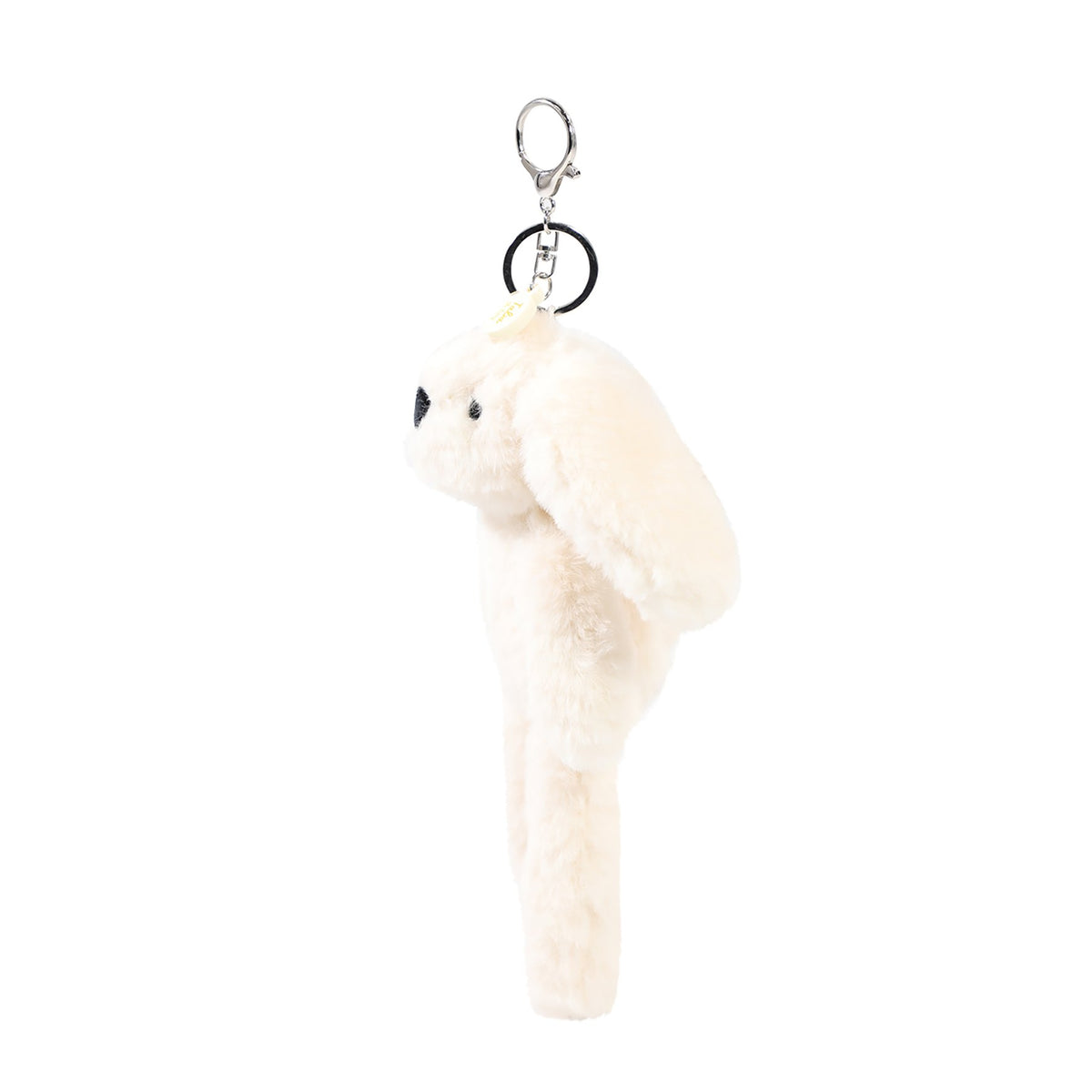 Talia The Plush Cream Bunny Keyring 4