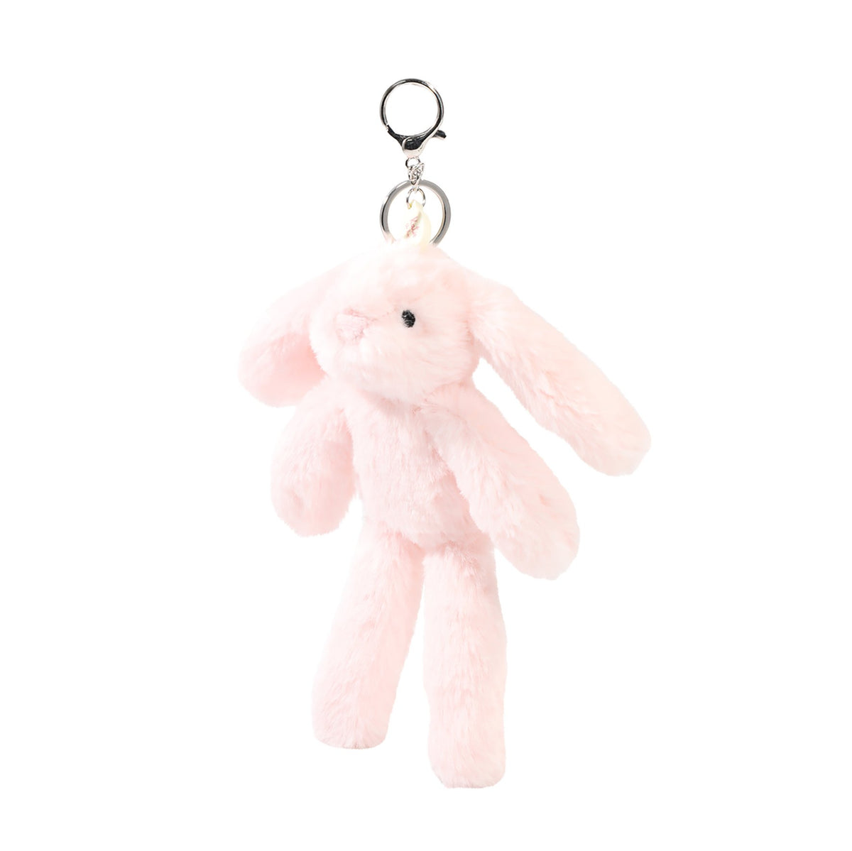 Katie The Plush Light Pink Bunny Keyring 3