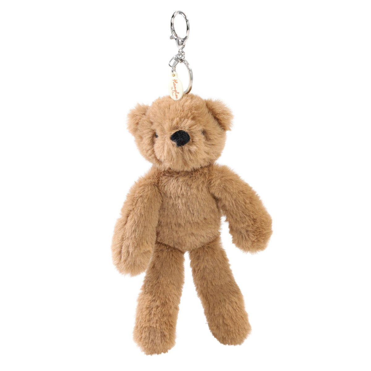 Hampton The Plush Dark Brown Bear Keyring 2