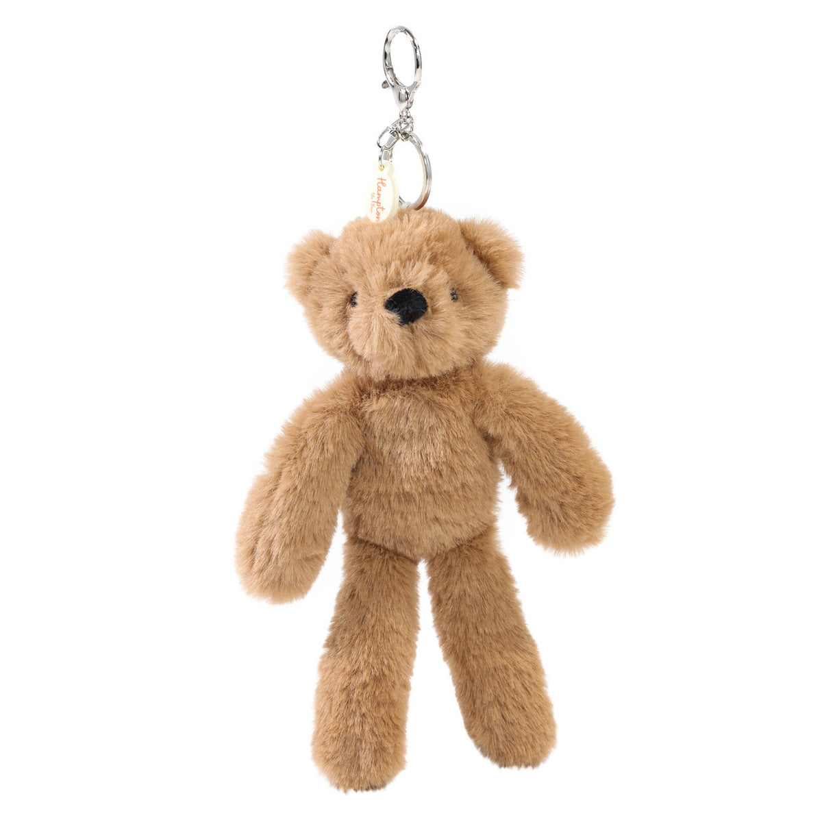 Hampton The Plush Dark Brown Bear Keyring 3