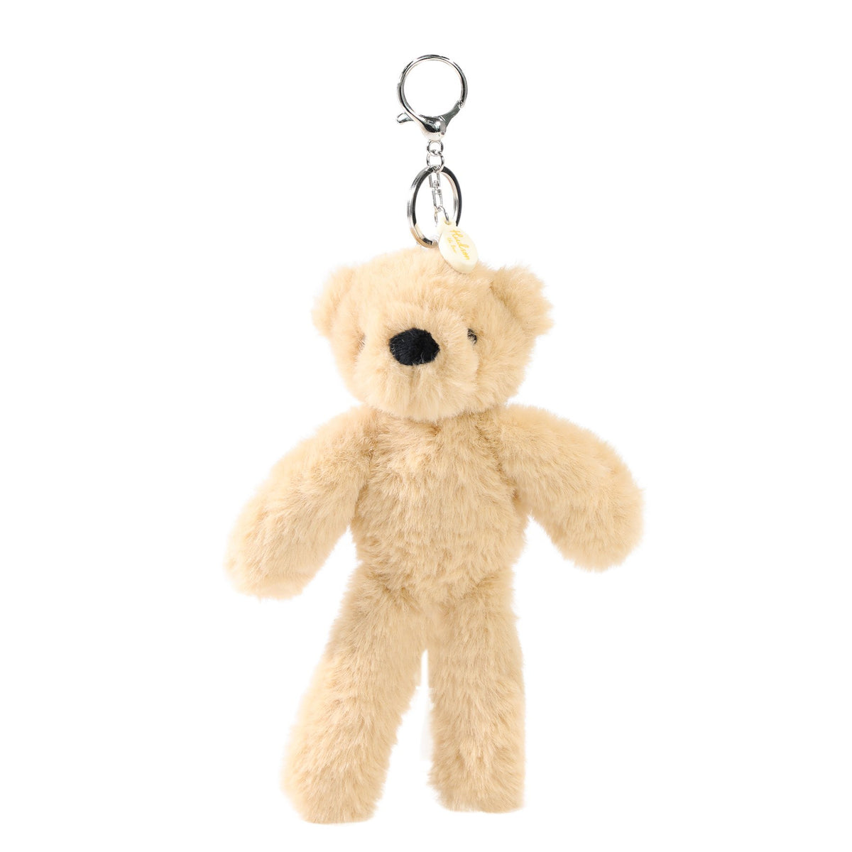 Hudson The Plush Light Brown Bear Keyring 2