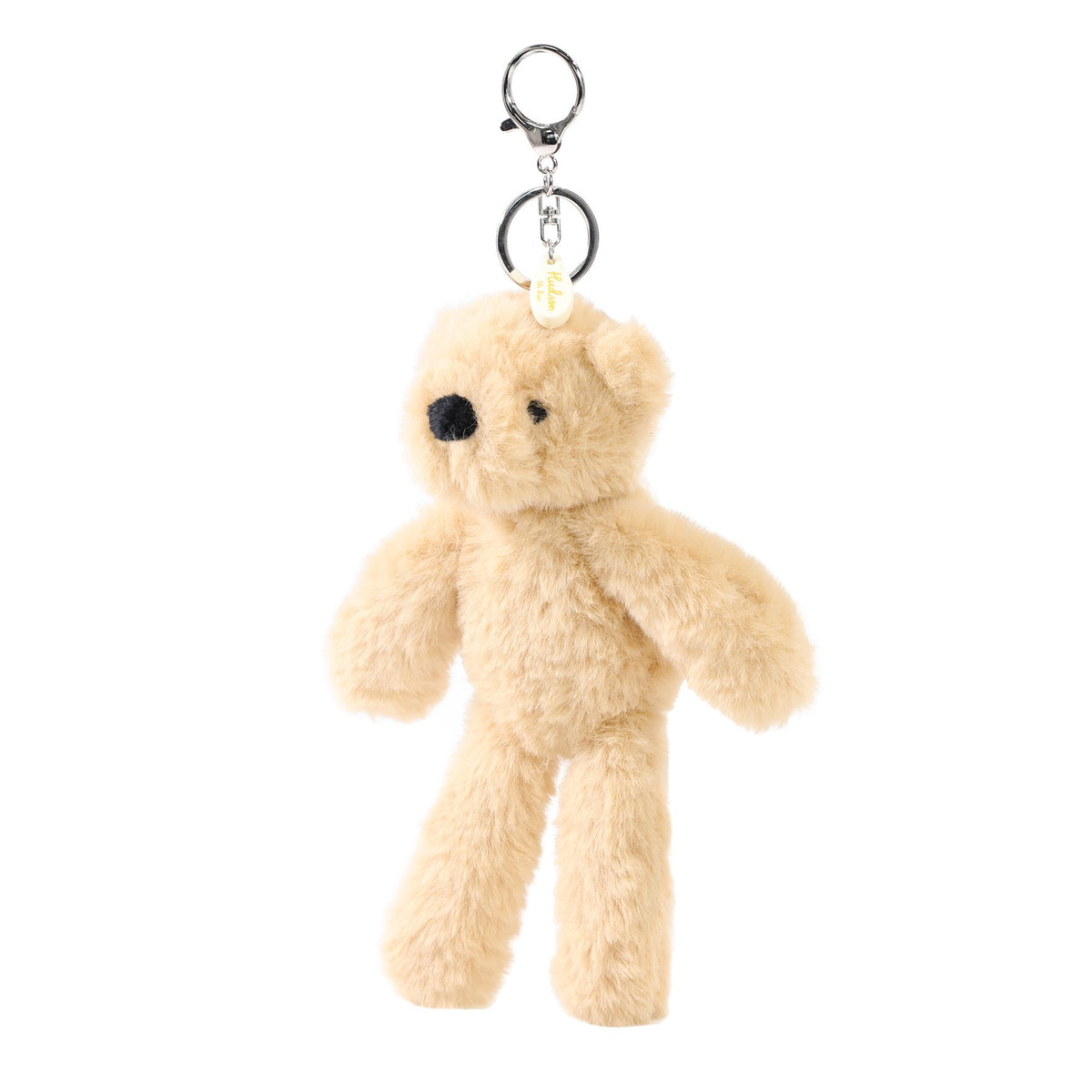 Hudson The Plush Light Brown Bear Keyring 3