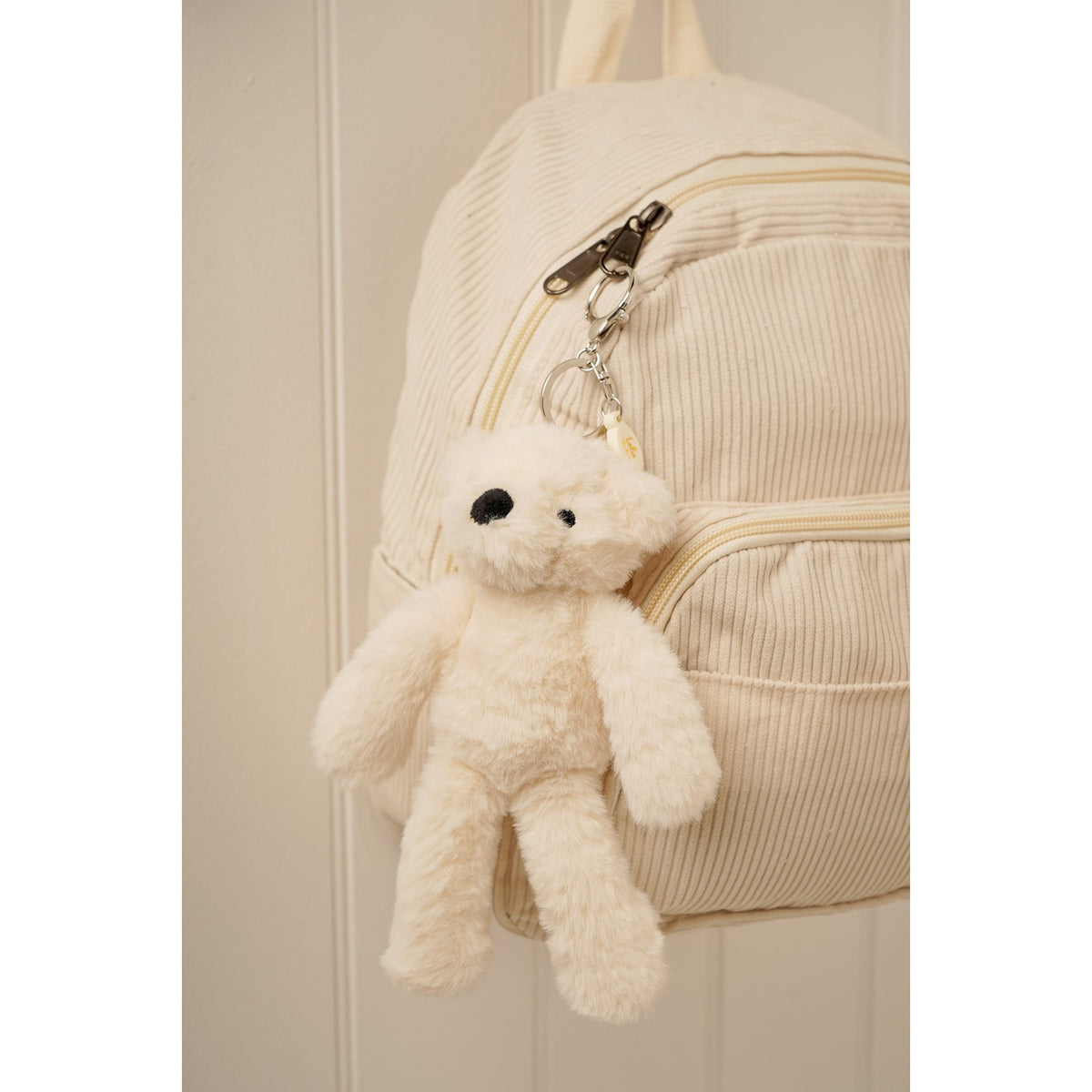 Lola The Plush Cream Bear Keyring