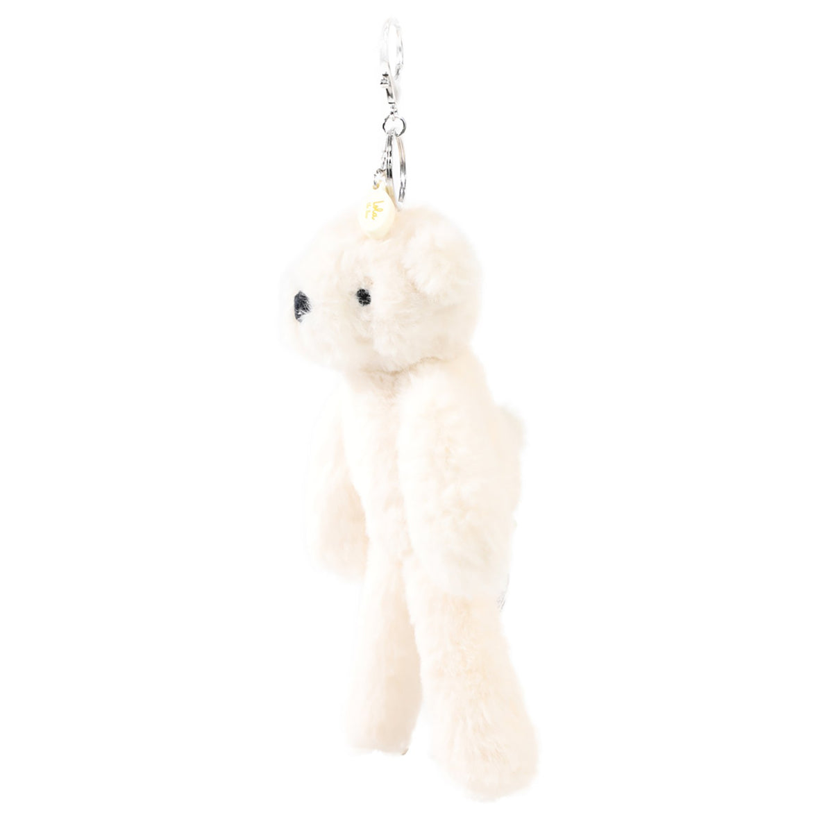 Lola The Plush Cream Bear Keyring 4