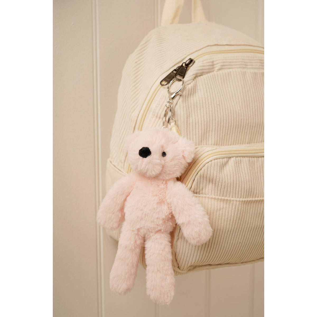 Willow The Plush Light Pink Bear Keyring