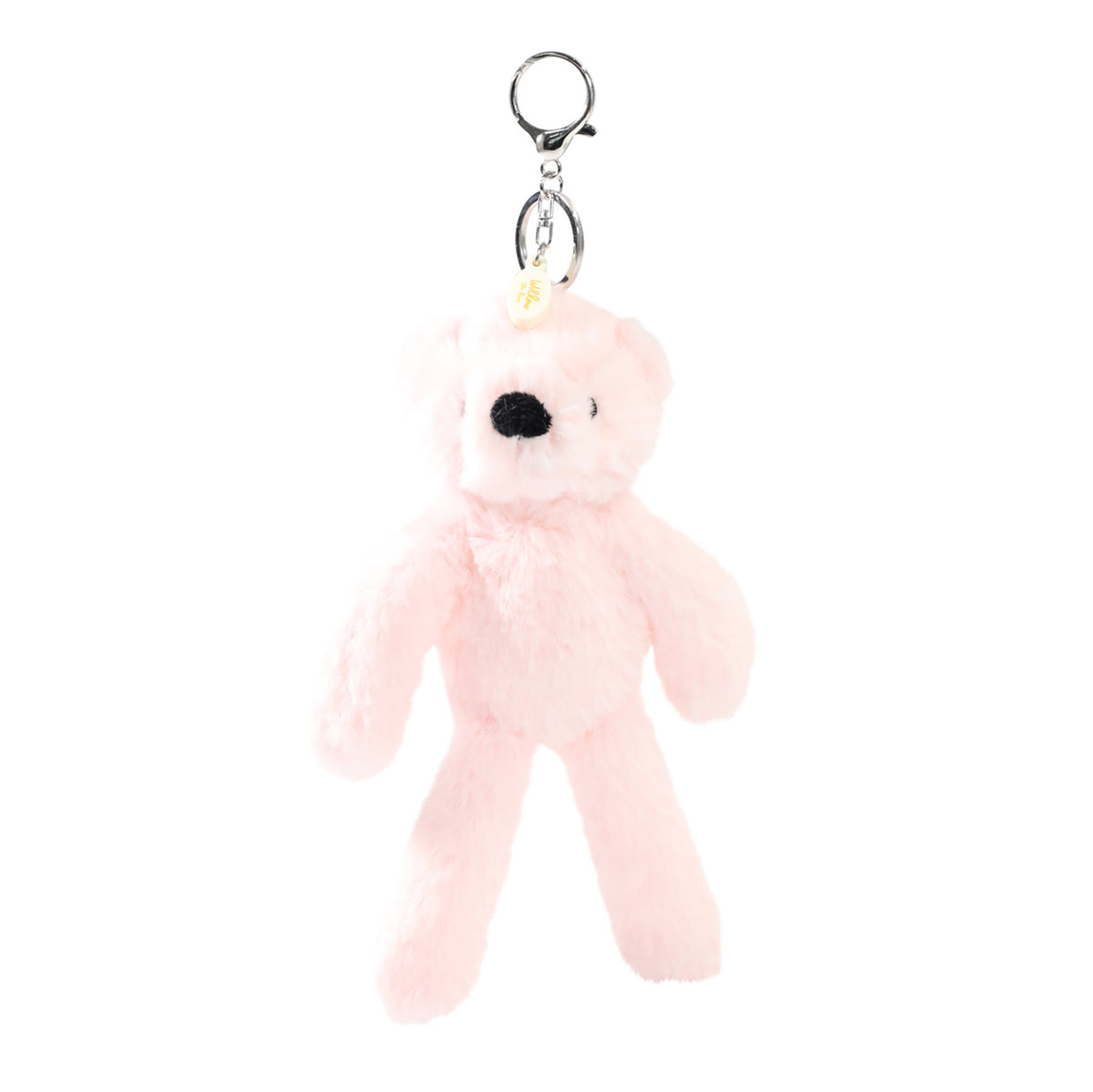 Willow The Plush Light Pink Bear Keyring 2