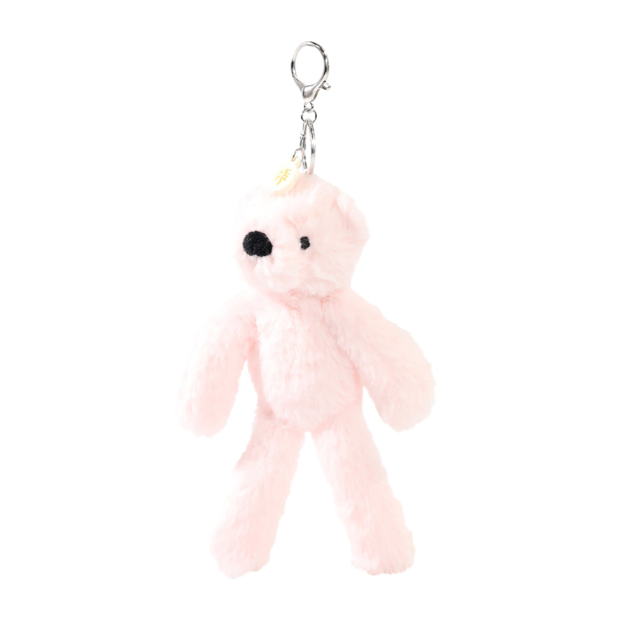 Willow The Plush Light Pink Bear Keyring 3