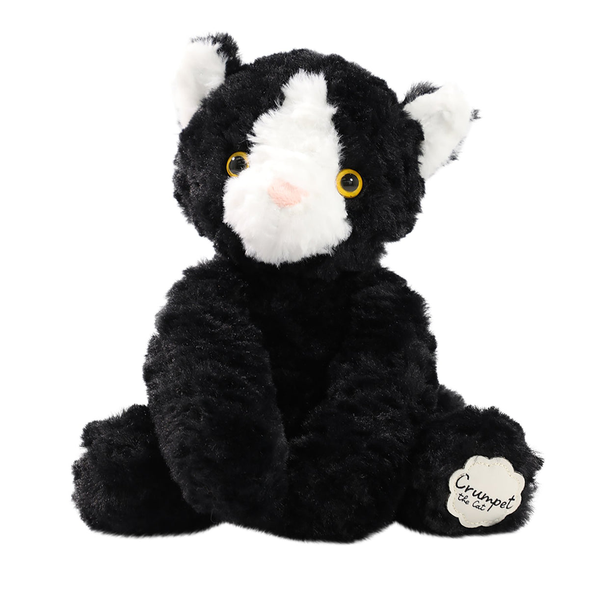 Crumpet The Plush Black and White Cat 2