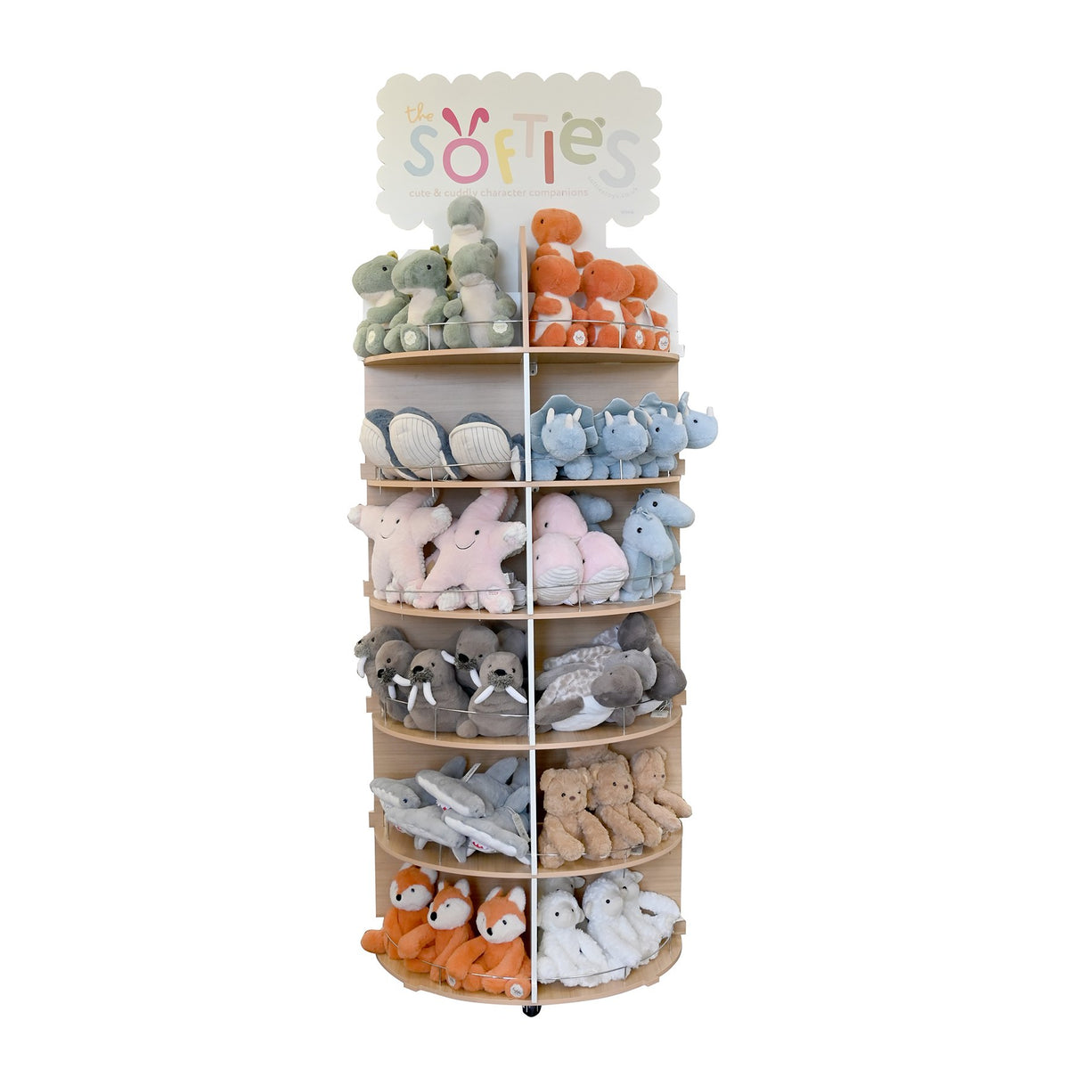 Softies Wooden Display Stand 2