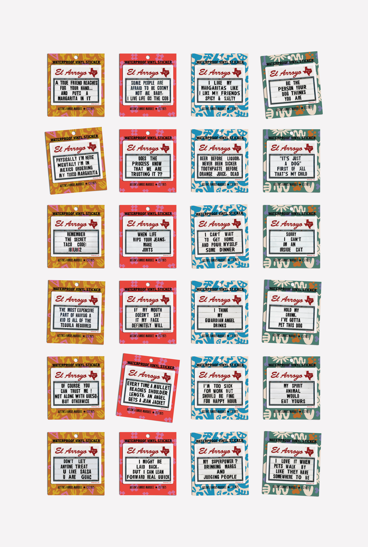 Sticker - Pre-Pack (72 stickers)