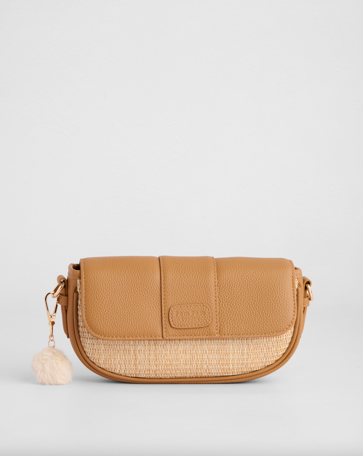 Pom Pom London Wilmington Mini Raffia Maple