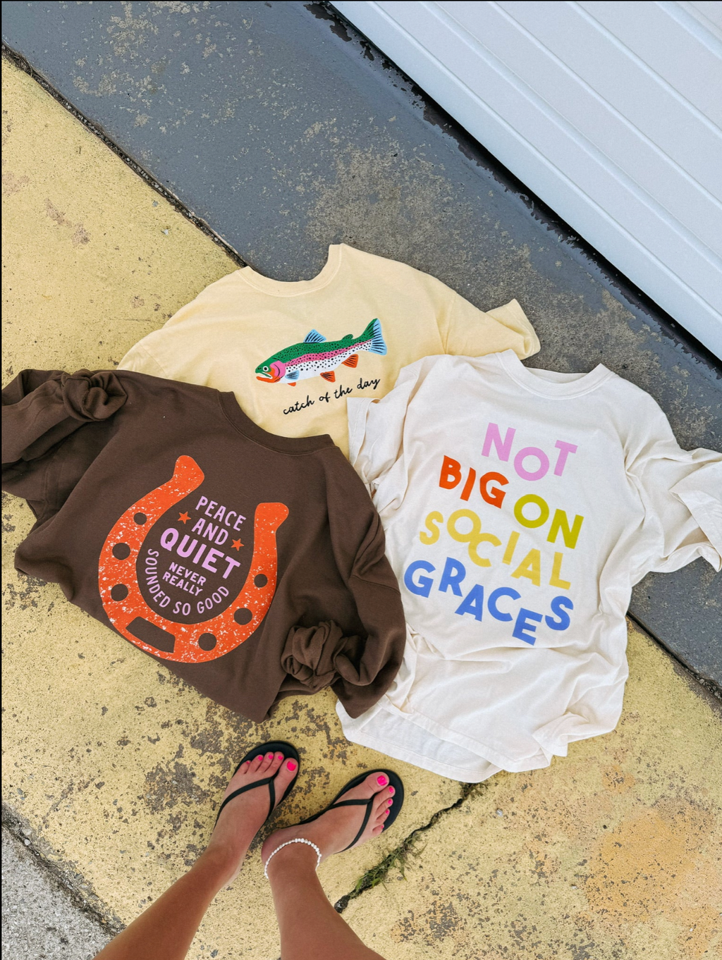 Peace And Quiet Sweatshirt - Brown