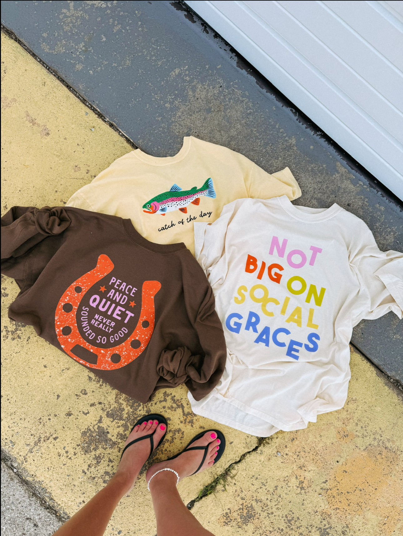 Peace And Quiet Sweatshirt - Brown