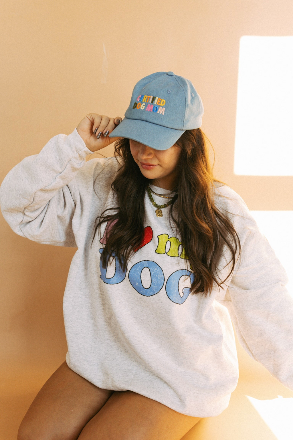 I ♡ My Dog Sweatshirt - Ash