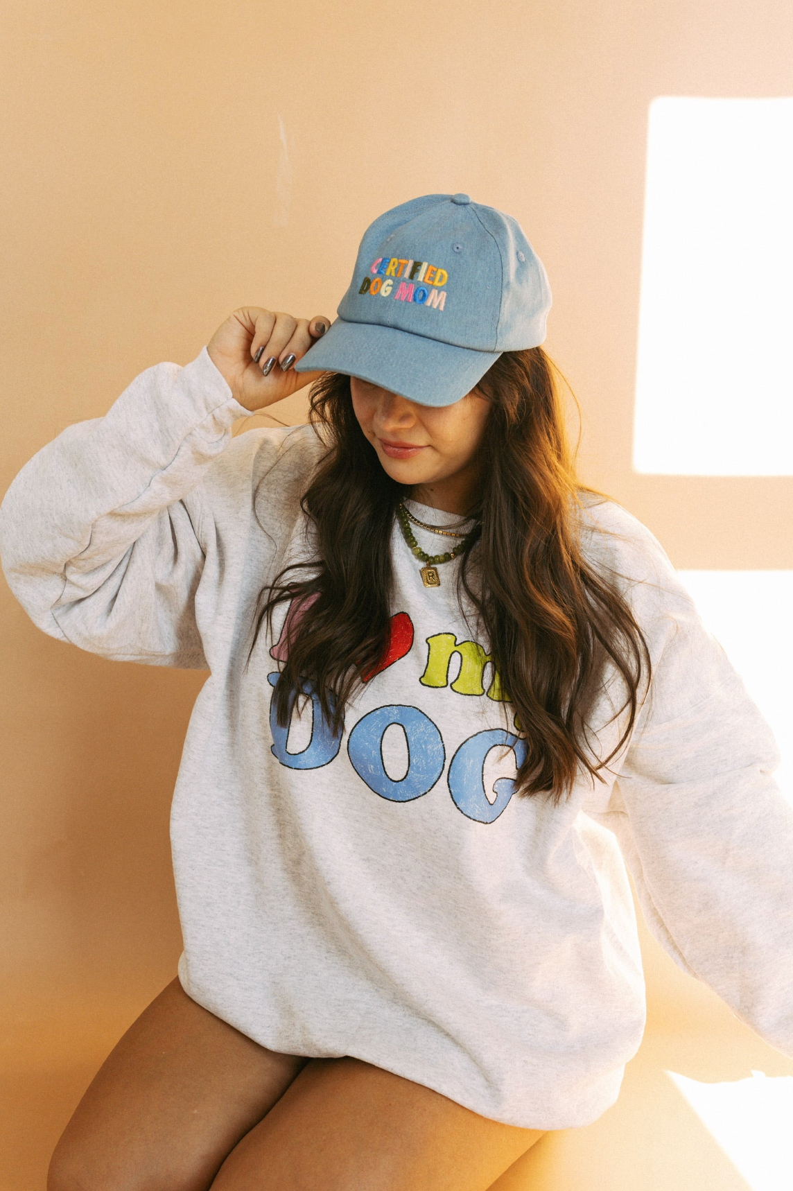 I ♡ My Dog Sweatshirt - Ash