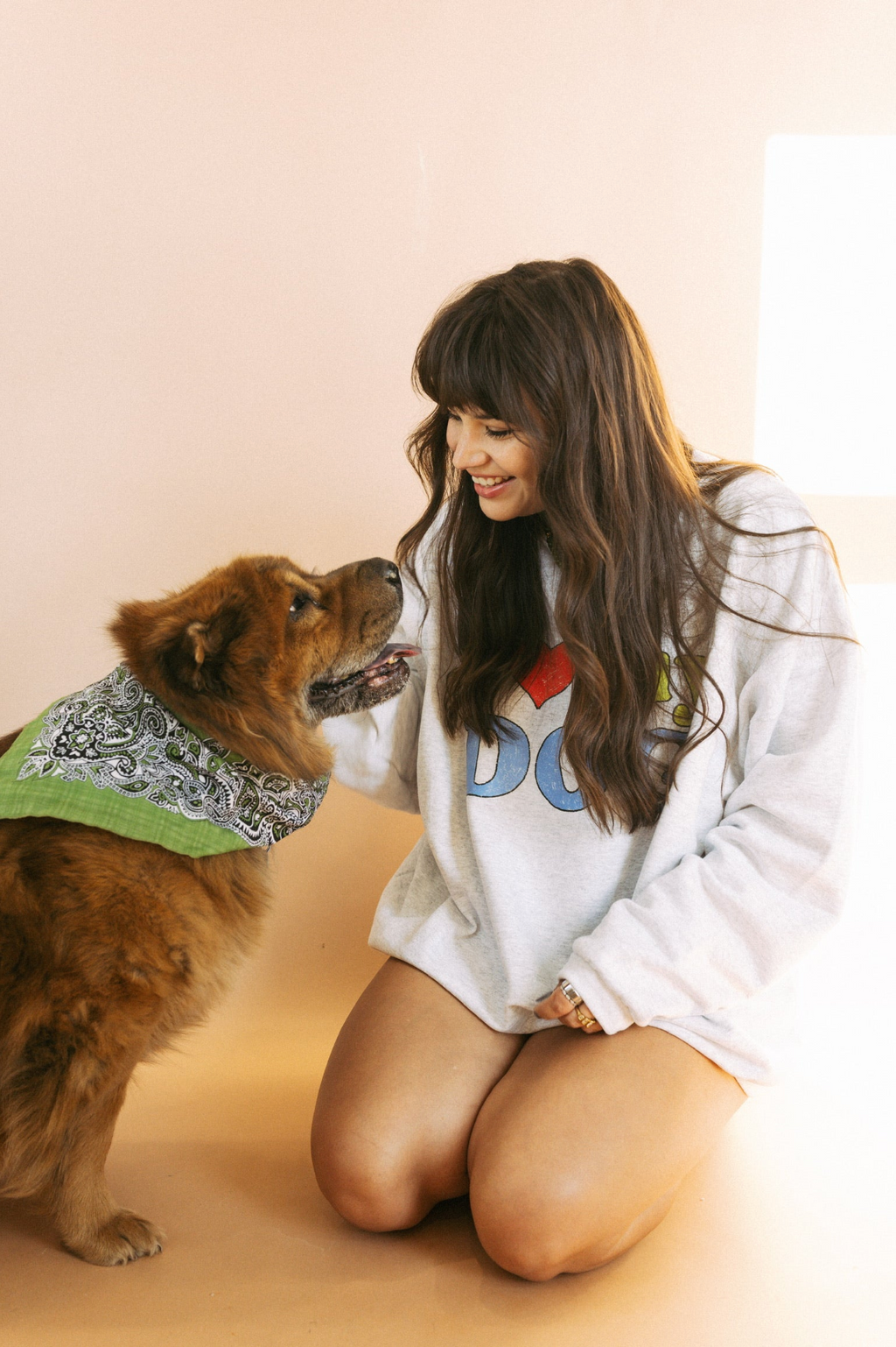 I ♡ My Dog Sweatshirt - Ash